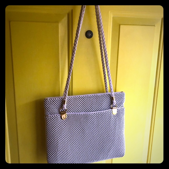 Vintage Bags by Marlo white beaded purse - Picture 1 of 8